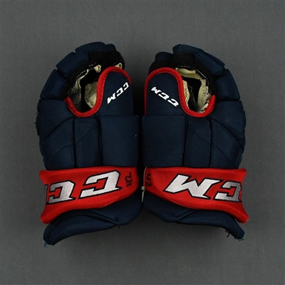 Alexandre Texier - Game-Used -CCM Gloves - 2020-21 NHL Season