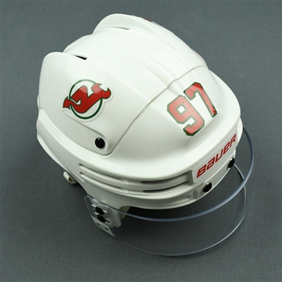 Nikita Gusev - Game-Worn Heritage Helmet - 2019-20 NHL Season