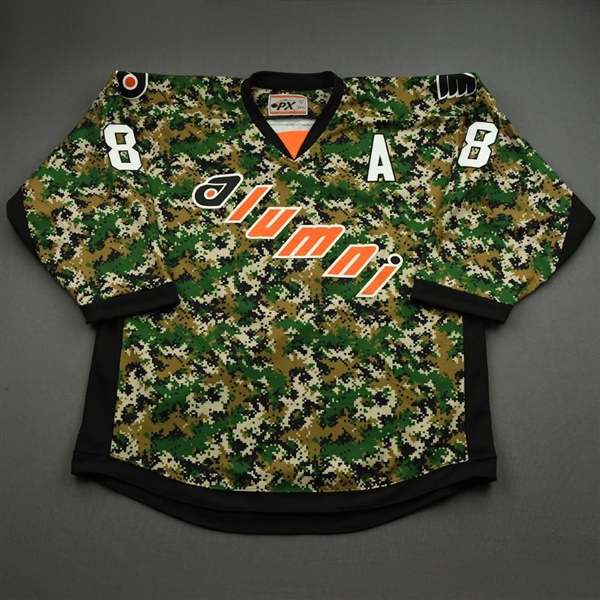 Brad Marsh - Game-Worn Flyers Alumni Camouflage Autographed Jersey - Worn June 27, 2021