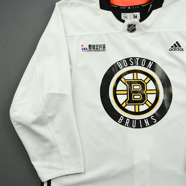 boston bruins practice jersey