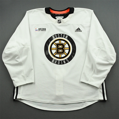 Jake DeBrusk - Boston Bruins - Practice-Worn Jersey - 2020-21 NHL Season