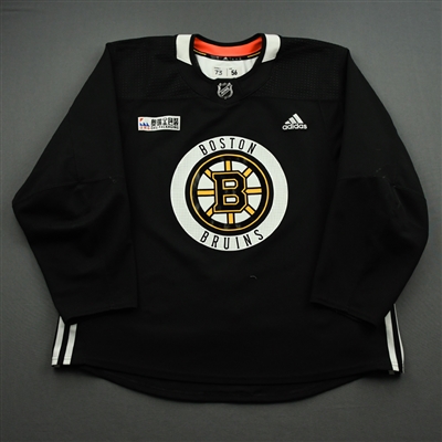 Charlie McAvoy - Boston Bruins - Practice-Worn Jersey - 2020-21 NHL Season