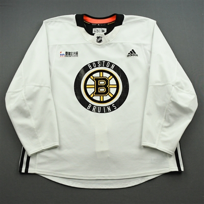 Brad Marchand - Boston Bruins - Practice-Worn Jersey - 2020-21 NHL Season