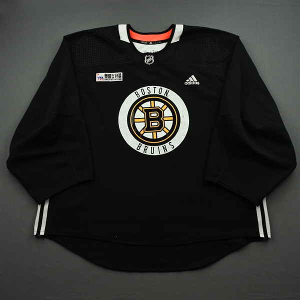 Tuukka Rask - Boston Bruins - Practice-Worn Jersey - 2020-21 NHL Season