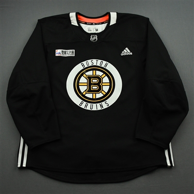 Kevan Miller - Boston Bruins - Practice-Worn Jersey - 2020-21 NHL Season