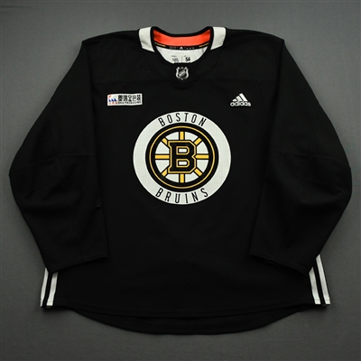 Matt Grzelcyk - Boston Bruins - Practice-Worn Jersey - 2020-21 NHL Season