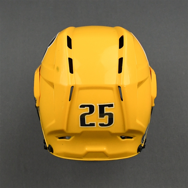 Mathieu Olivier - Game-Worn - Gold CCM Helmet - 2020-21 NHL Regular Season and 2021 Stanley Cup Playoffs