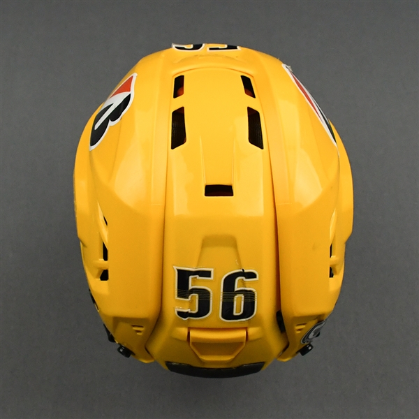 Erik Haula - Game-Worn - Gold CCM Helmet - 2020-21 NHL Regular Season and 2021 Stanley Cup Playoffs