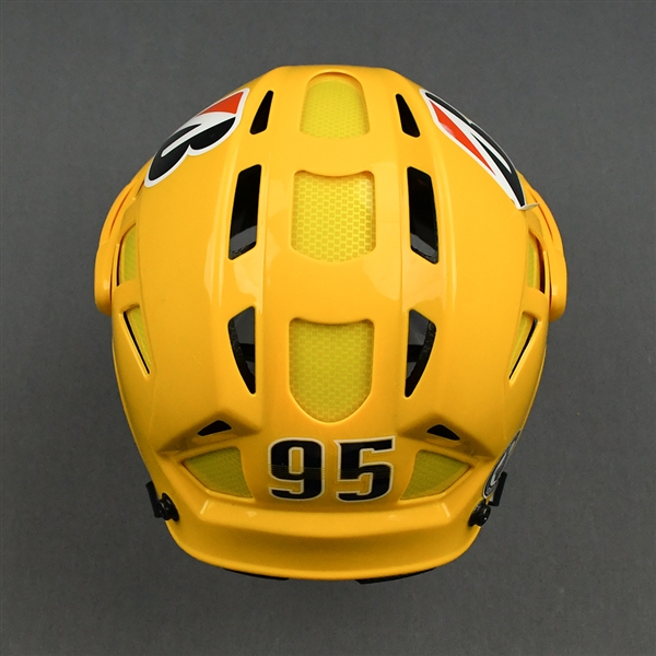 Matt Duchene - Game-Worn - Gold CCM Helmet - 2020-21 NHL Regular Season and 2021 Stanley Cup Playoffs