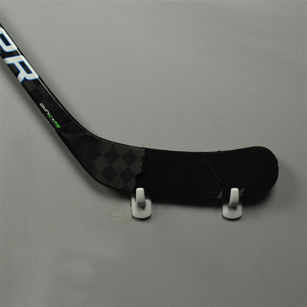 Riley Sheahan - Inaugural Game-Used Bauer Nexus Geo Stick - PHOTO-MATCHED - 2021-22 NHL Season