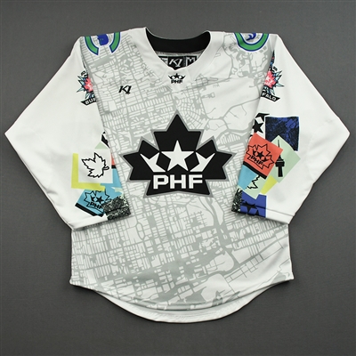 Kennedy Marchment - Team Dempsey - White All-Star Jersey - Worn January 29, 2022 (Autographed)