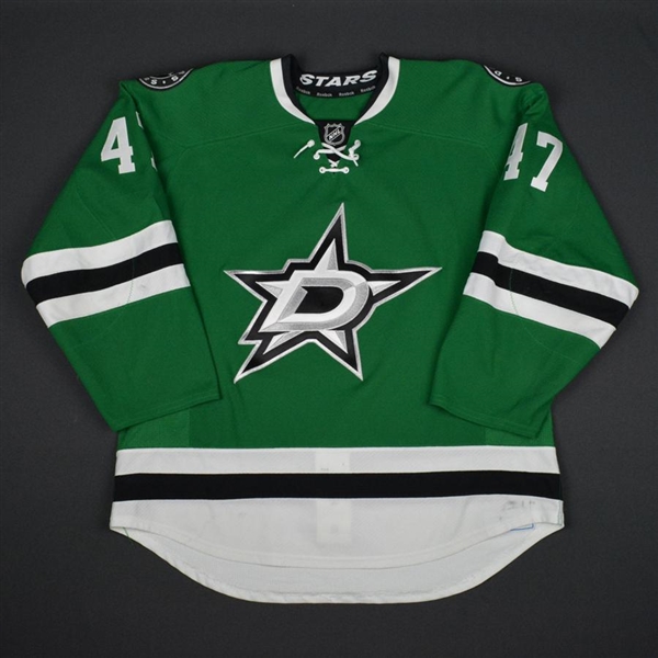 Johnny Oduya - Dallas Stars - Game-Worn Set 2 Jersey - 2015-16 NHL Season
