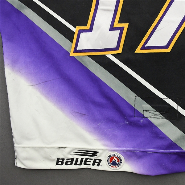 Ryan Sittler - Baltimore Bandits - Game-Worn Autographed Jersey - 1996-97 AHL Season