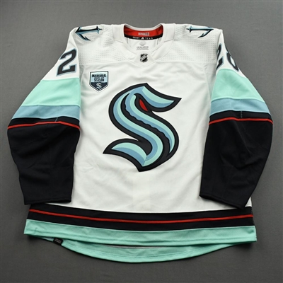 Carson Soucy - Seattle Kraken - Inaugural Game-Issued Jersey - 2021-22 NHL Season