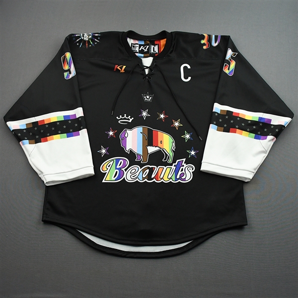 Taylor Accursi - Game-Worn Autographed Pride Jersey w/C - Worn January 22, 2022