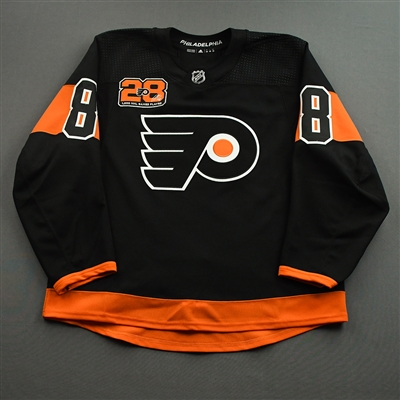 Kevin Connauton - Game-Issued Third Giroux 1000th Game Jersey - March 17, 2022