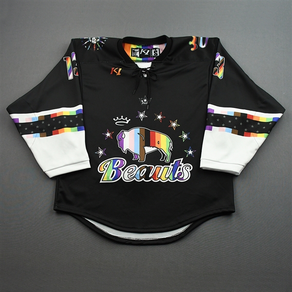 Dominique Kremer - Game-Worn Autographed Pride Jersey - Worn January 22, 2022