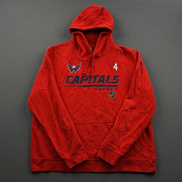 Brenden Dillon - Hoodie Issued by the Washington Capitals - 2020-21 NHL Regular Season