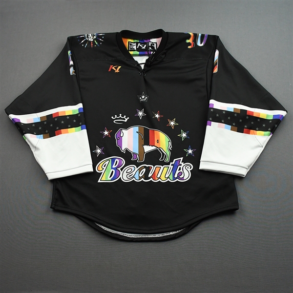 Autumn MacDougall - Game-Worn Autographed Pride Jersey - Worn January 22, 2022