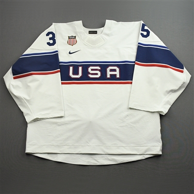 Pat Nagle - Game-Issued Mens 2022 Olympic Winter Games Beijing Jersey - February 12, 2022 vs. Canada