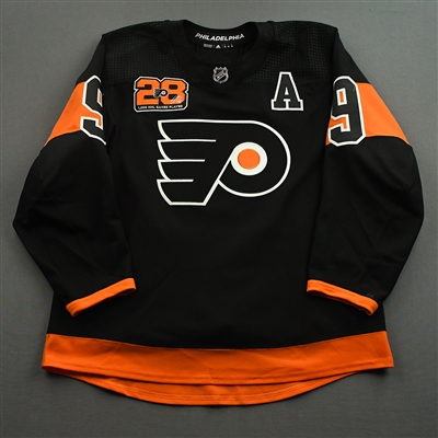 Ivan Provorov - Game-Worn Third Giroux 1000th Game Jersey w/A - March 17, 2022