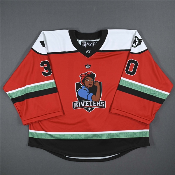 (NNOB) No Name On Back - Game-Issued Black Rosie Jersey