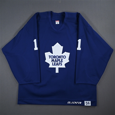 Owen Nolan - Toronto Maple Leafs - Blue Practice-Worn Jersey