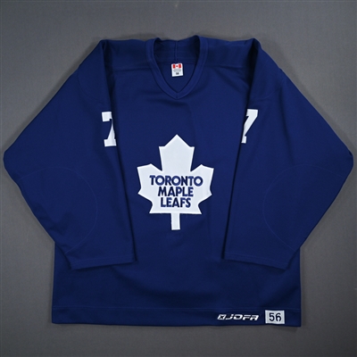 Ian White - Toronto Maple Leafs - Blue Practice-Worn Jersey