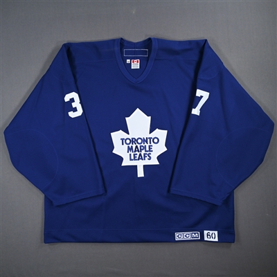 Trevor Kidd - Toronto Maple Leafs- Blue Practice-Worn Jersey