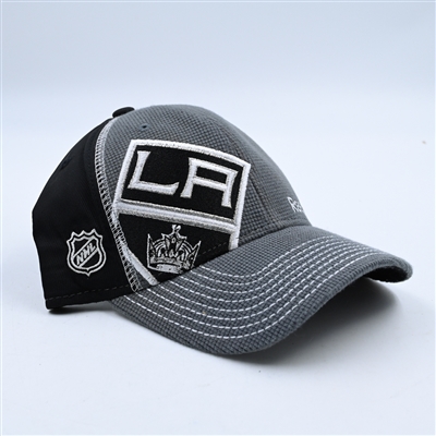 Drew Doughty - Player-Issued Black Practice Hat - Stanley Cup Final Logo - PHOTO-MATCHED - 2012 Stanley Cup Finals