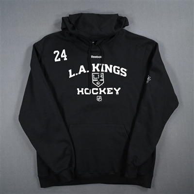 Colin Fraser - Player-Issued Black Practice Hoodie - Stanley Cup Final Logo - 2012 Stanley Cup Finals