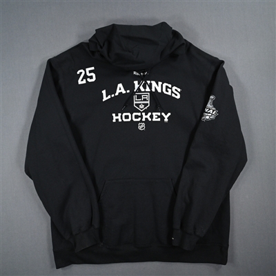 Dustin Penner - Player-Issued Black Practice Hoodie - Stanley Cup Final Logo - 2012 Stanley Cup Finals