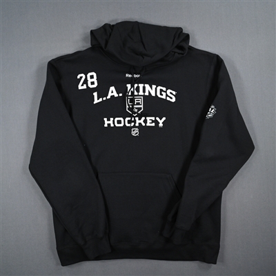 Jarret Stoll - Player-Issued Black Practice Hoodie - Stanley Cup Final Logo - 2012 Stanley Cup Finals