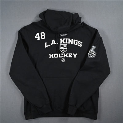 Andrei Loktionov - Player-Issued Black Practice Hoodie - Stanley Cup Final Logo - 2012 Stanley Cup Finals