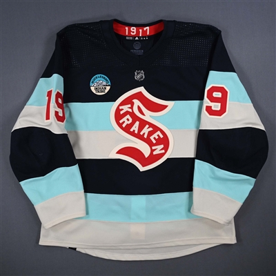 Jared McCann - Navy Winter Classic Style Set 2 Jersey - Worn on Mar. 21, 2024 and Mar. 24, 2024