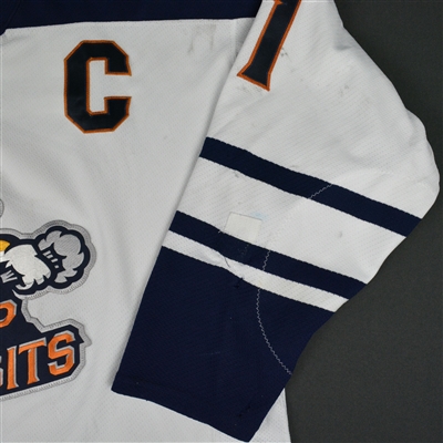 Lot Detail - Bretton Cameron - Greenville Swamp Rabbits - 2017 Captains'  Club Game - Game-Worn Jersey w/C