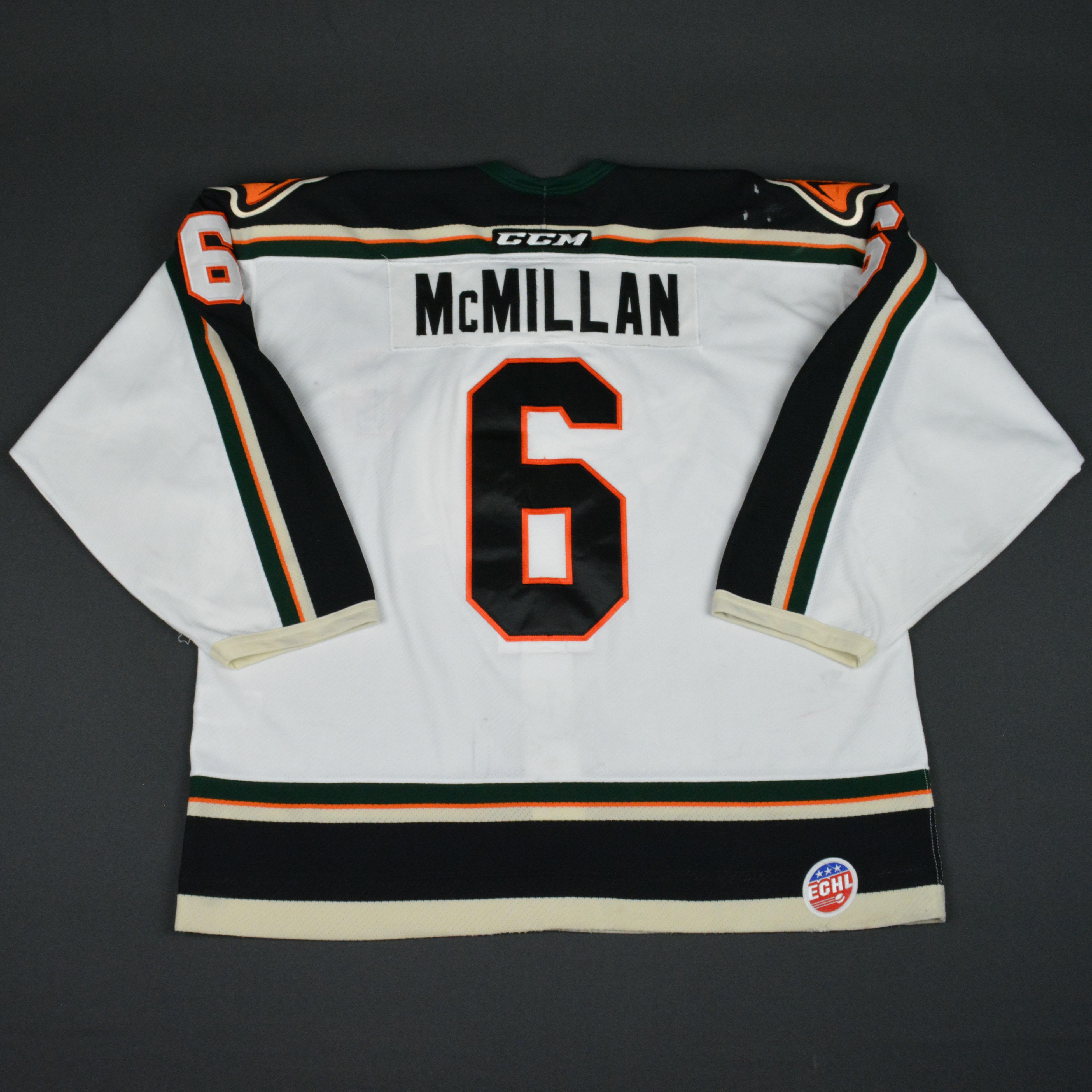 Lot Detail - Darren McMillan - Quad City Mallards - 2016 ECHL Captains'  Club Game-Worn Jersey