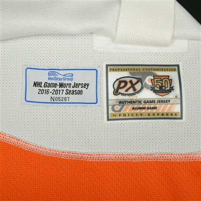 Lot Detail - 2008-2009 Daniel Briere Game Used & Signed Philadelphia Flyers  Home Jersey Used For Regular Season & Stanley Cup Playoffs (Flyers/MeiGray  LOA & JSA)