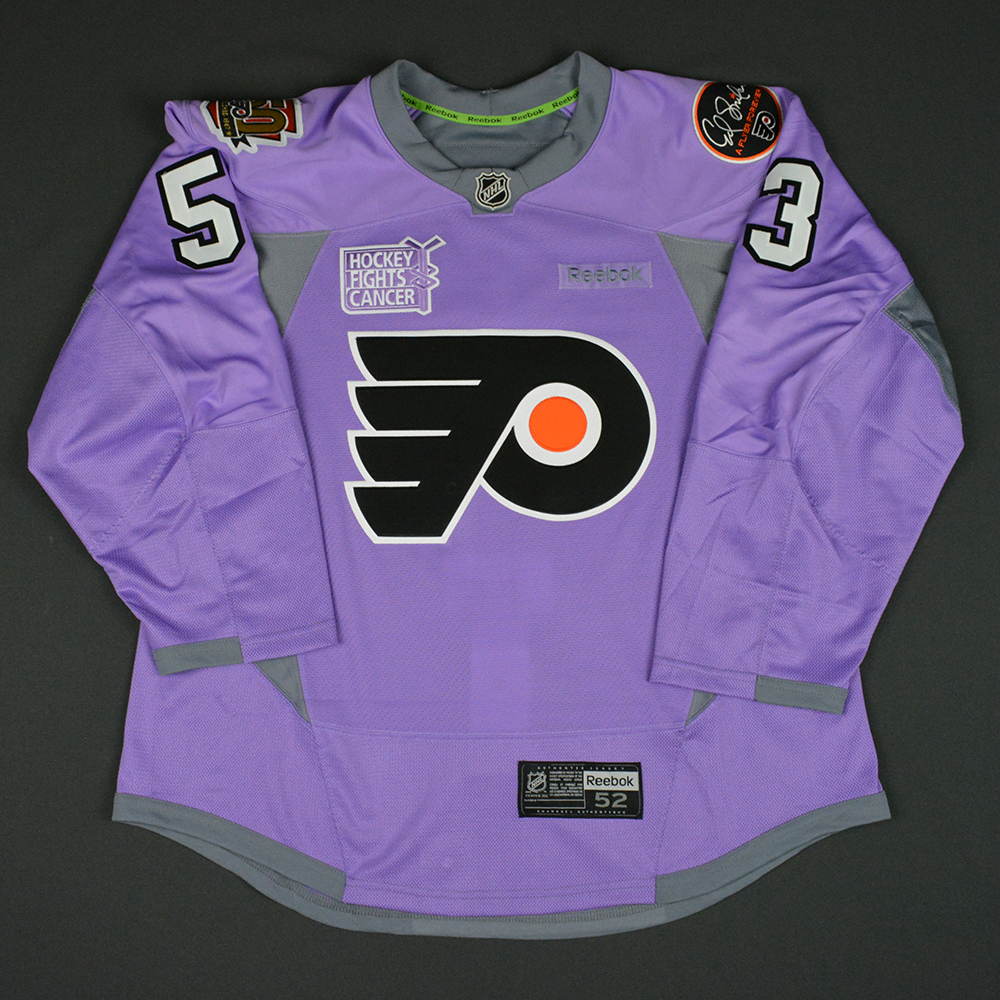 Lot Detail - Shayne Gostisbehere - Philadelphia Flyers - Hockey Fights ...