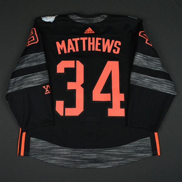 Auston Matthews' game-worn Centennial Classic jersey just sold for