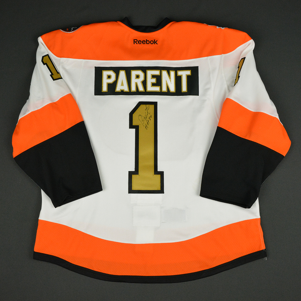 Lot Detail - Bernie Parent - Philadelphia Flyers - 50th