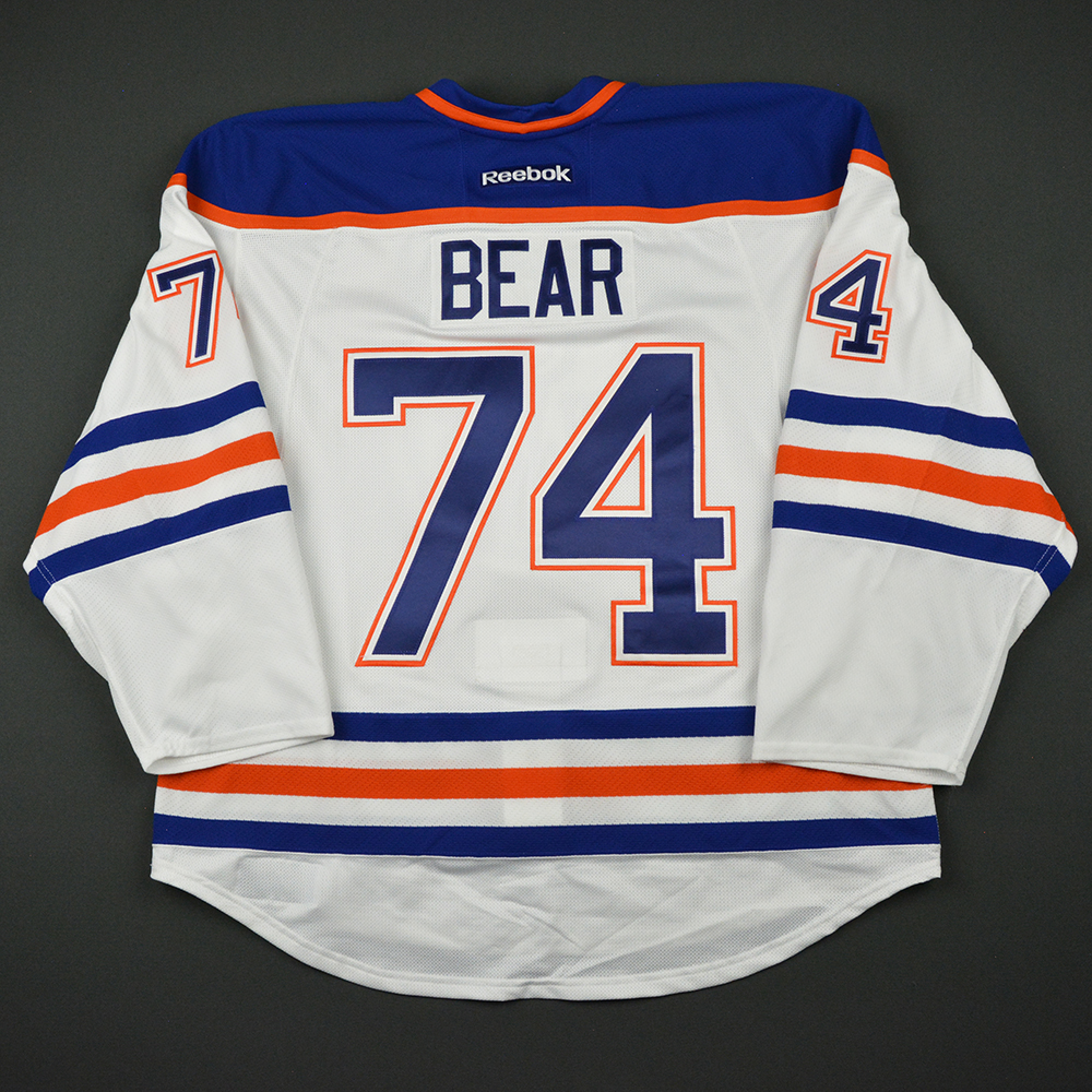 NEW Edmonton Oilers ETHAN BEAR jersey