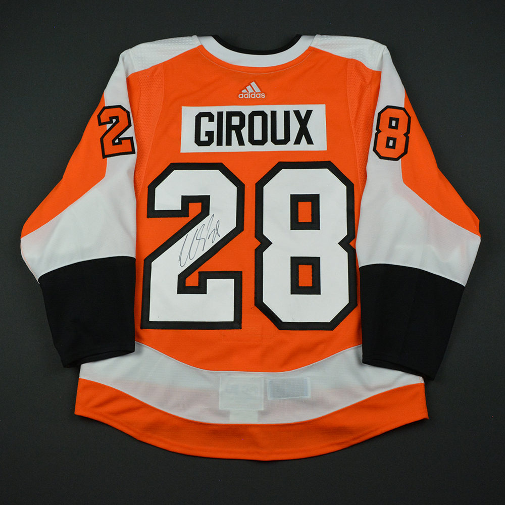 Claude Giroux Philadelphia Flyers Autographed Adidas Jersey