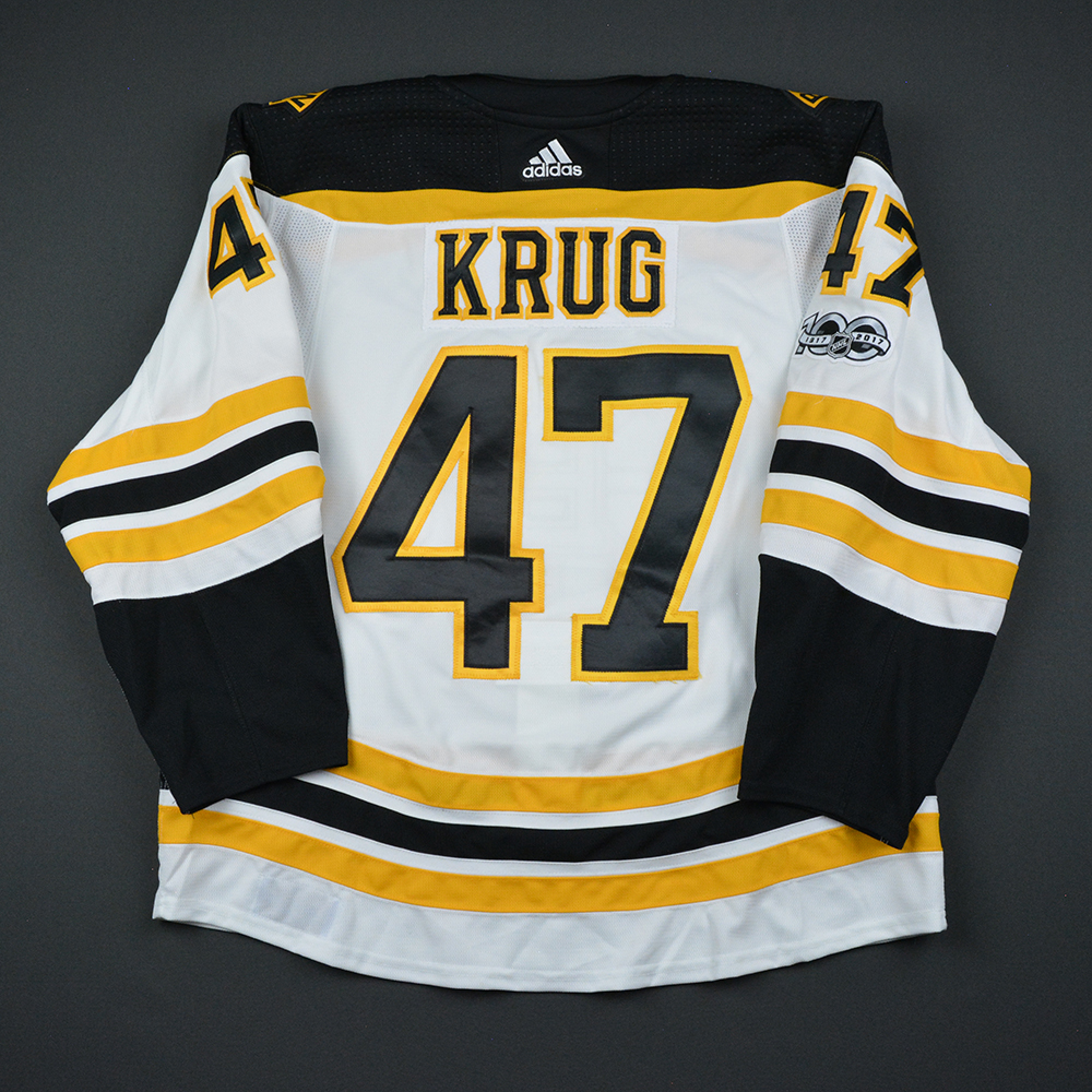 Torey Krug Signed Bruins Jersey (Krug COA)