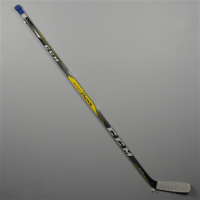 Connor McDavid - Edm. Oilers - Game-Used CCM Stick - PHOTO-MATCHED to Oct. 7, 2017 vs. Vancouver Canucks