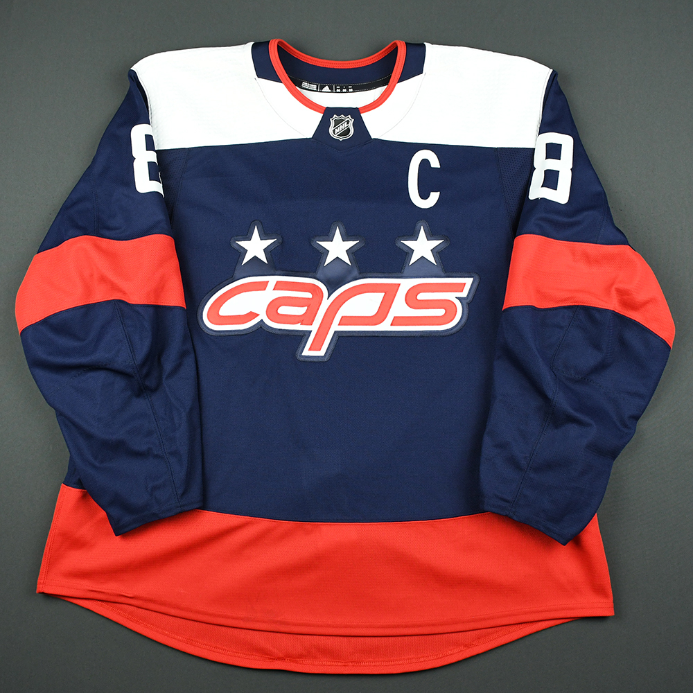 High Bid For Alex Ovechkin's Game-Worn Jersey From “The Goal” Game  Currently At $33,000