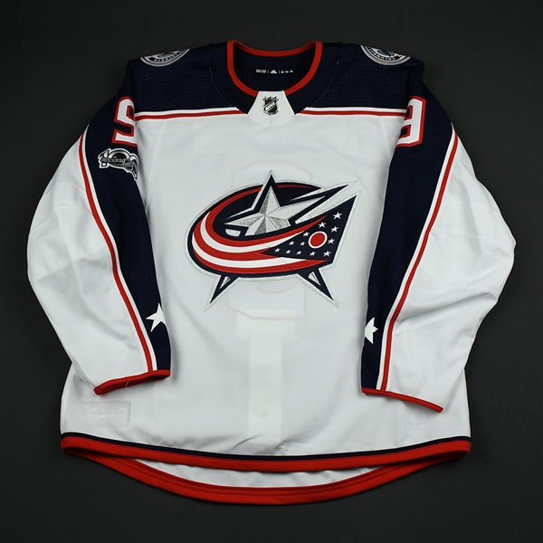 columbus blue jackets game worn jerseys