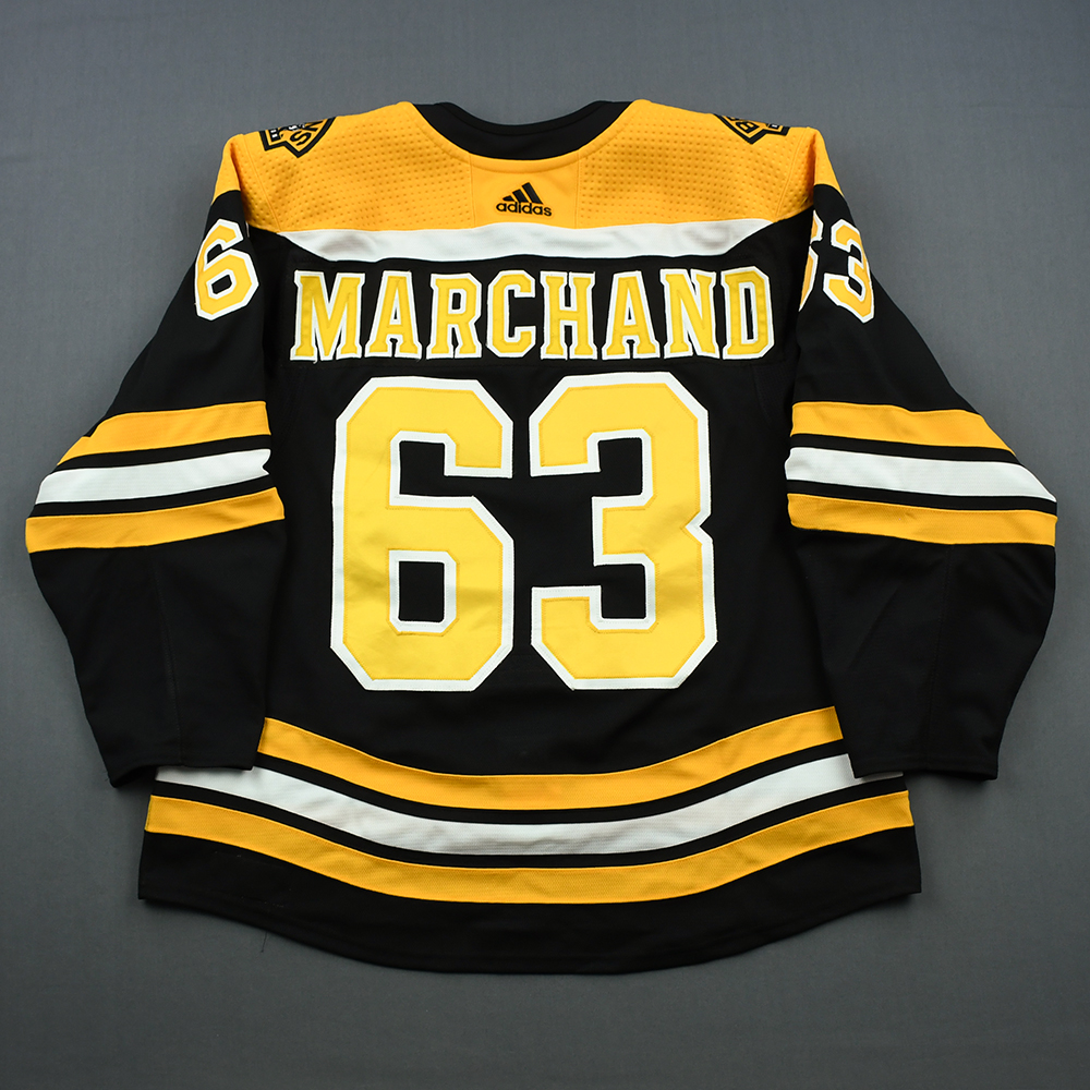 Lot Detail - Brad Marchand - Boston Bruins - Practice-Worn Jersey