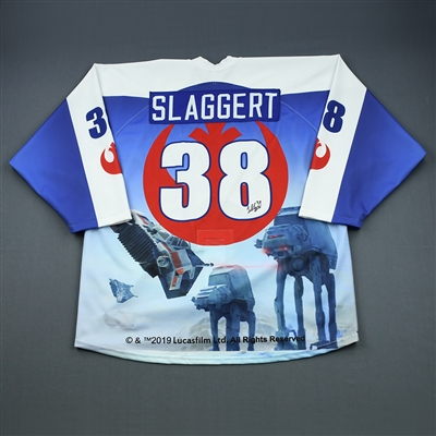 Landon Slaggert - 2019 U.S. National Under-17 Development Team - Star Wars Night Game-Worn Autographed Jersey