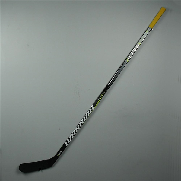 David Backes - Game-Used Stick - 2017-18 Boston Bruins Regular Season